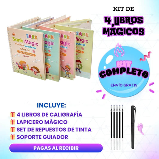 KITS MÁGICOS DE CALIGRAFÍA 📚✨