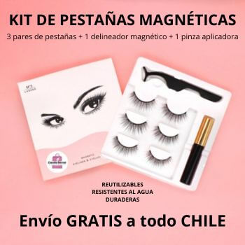 KIT DE PESTAÑAS MAGNÉTICAS ✨