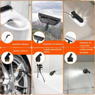 VaporClean - Limpieza profunda en cualquier rincón del hogar