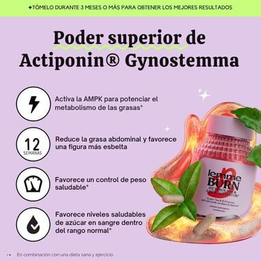 Lemme Burn – Cápsulas para Activar el Metabolismo y Controlar el Peso (60 Cápsulas)