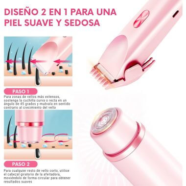 SilkCut Pro - Depilación precisa sin dolor ni pelos encarnados