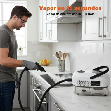 VaporClean - Limpieza profunda en cualquier rincón del hogar