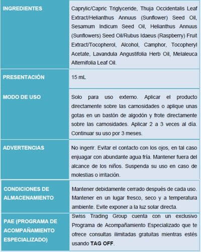 Tag Off Solución a Verrugas y Carnosidades